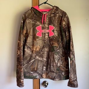 Under Armour Pink Camo Sweatshirt